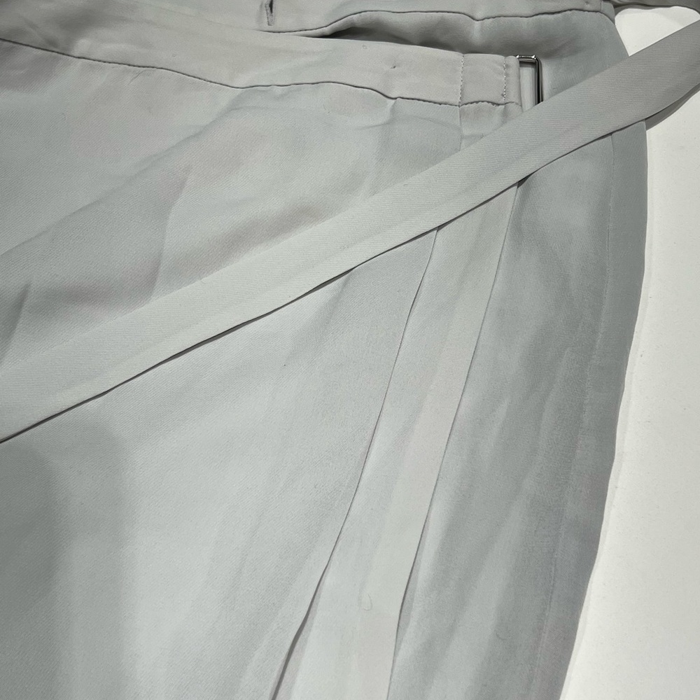 OAK+FORT wrap around mid length skirt